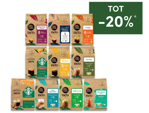 NEO koffieselectie | NESCAFÉ Dolce Gusto header image