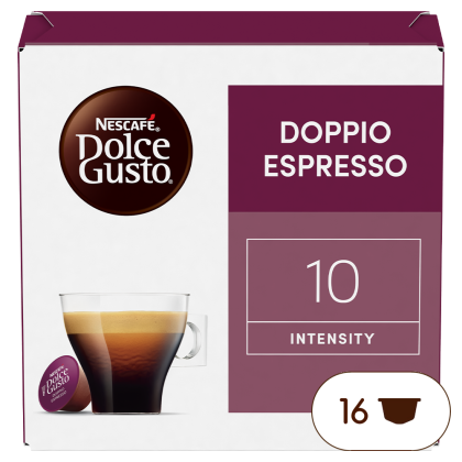 Doos van 16 NESCAF&Eacute; Dolce Gusto Doppio Espresso 16 Capsules capsules
