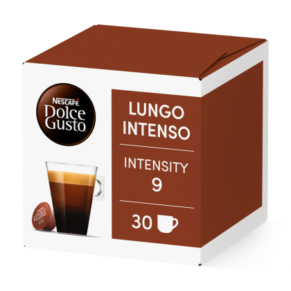 Doos van 30 NESCAF&Eacute; Dolce Gusto Lungo Intenso 16 Capsules capsules