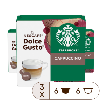 Voordeelverpakking Starbucks&reg; Cappuccino 3X12 Capsules
