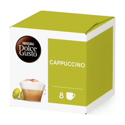 Doos van 16 NESCAF&Eacute; Dolce Gusto Cappuccino 16 Capsules capsules