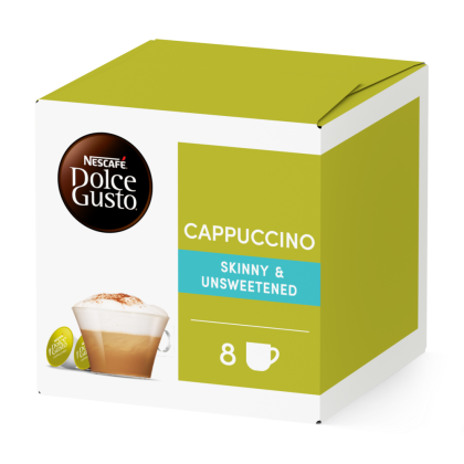 Doos van 16 NESCAF&Eacute; Dolce Gusto Cappuccino Skinny 16 Capsules capsules