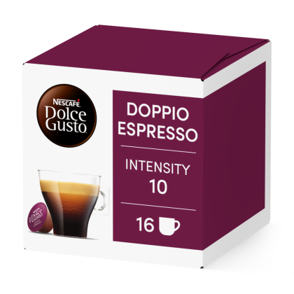 Doos van 16 NESCAF&Eacute; Dolce Gusto Doppio Espresso 16 Capsules capsules
