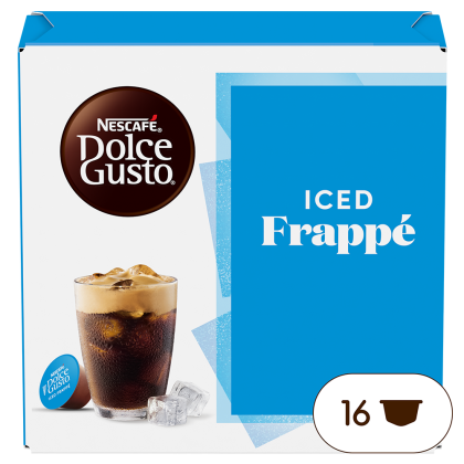 pack of iced frapp&eacute; capsules front view