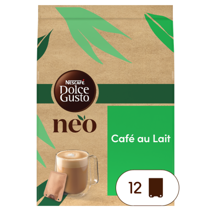 verpakking van NEO Café Au Lait sachets