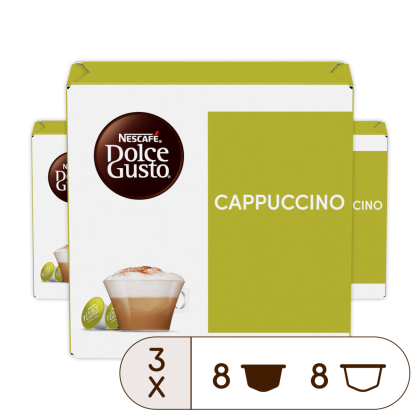 Pack Avantage Cappuccino 48 Capsules NESCAF&Eacute; Dolce Gusto