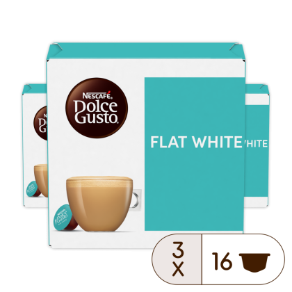 Pack Avantage Flat White 48 Capsules NESCAF&Eacute; Dolce Gusto