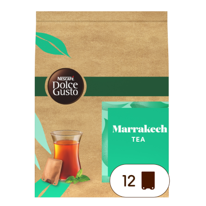 vooraanzicht van de NEO Marrakech Tea met een zakje
