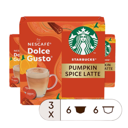 Voordeelverpakking Starbucks&reg; Pumpkin Spice Latte 3x12 Capsules 