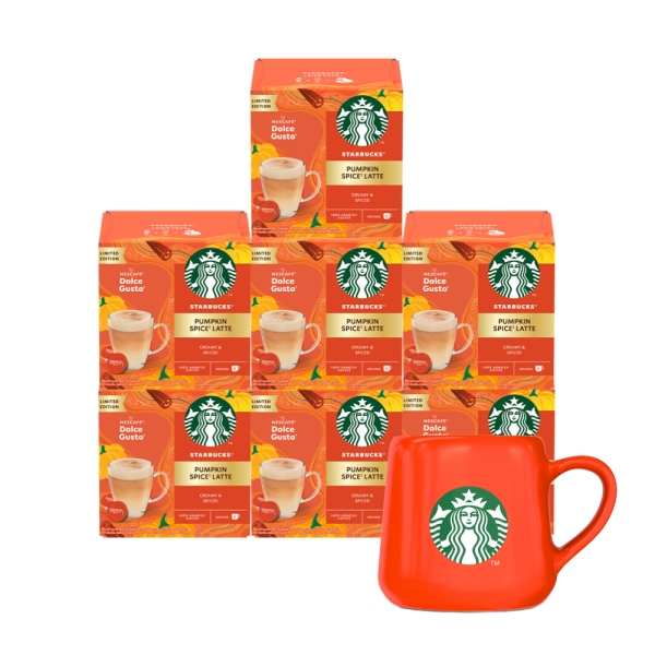 STARBUCKS® Pumpkin Spice Latte Fan Pack + Mug