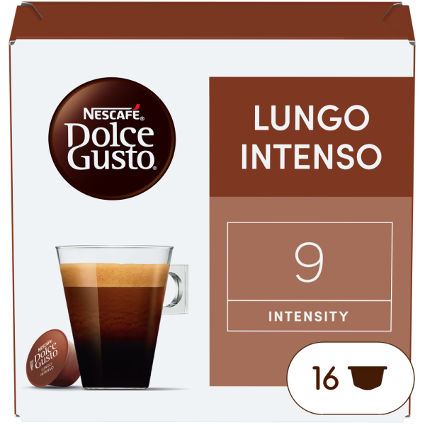 Doos van 16 NESCAFÉ Dolce Gusto Lungo Intenso 16 Capsules capsules