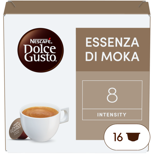 Doos van 16 NESCAFÉ Dolce Gusto Essenza di Moka 16 Capsules capsules