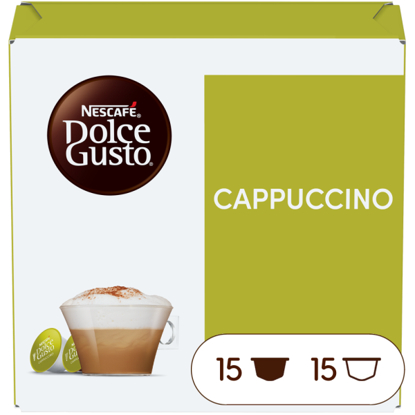 Doos van 30 NESCAFÉ Dolce Gusto Cappuccino 30 Capsules capsules