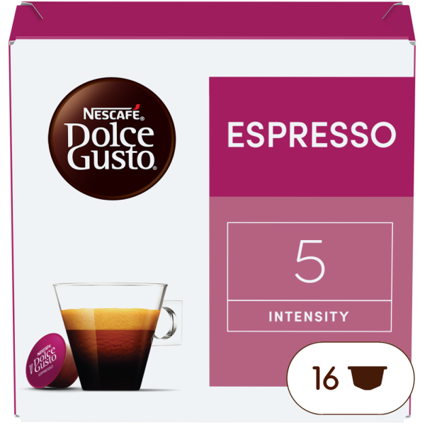 Doos van 16 NESCAFÉ Dolce Gusto Espresso 16 Capsules capsules