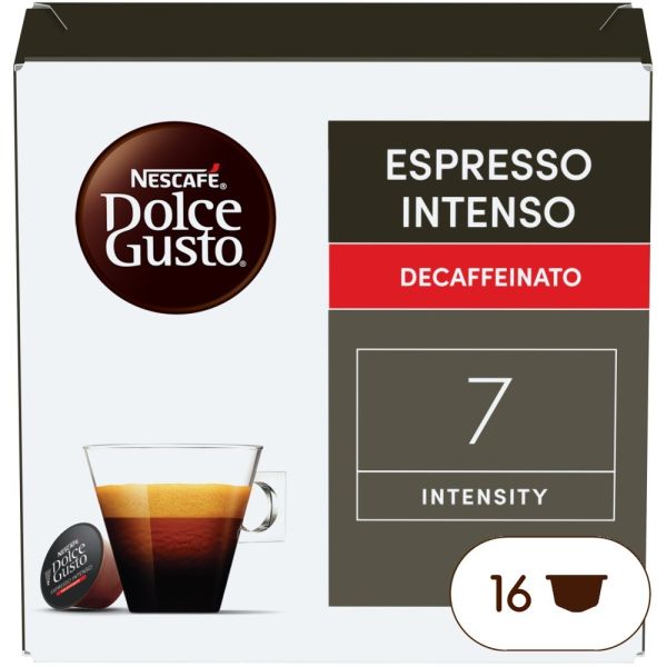 Espresso Intenso Decaffeinato 16 Capsules