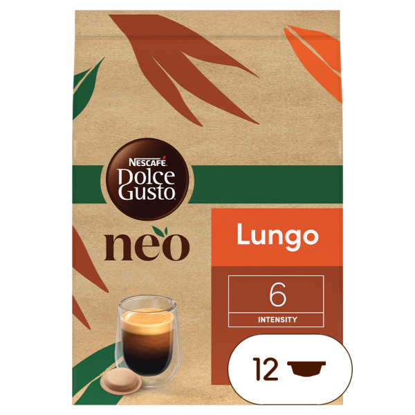 verpakking van NEO Lungo pads