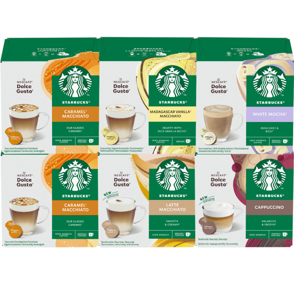 Indulgent Pack Starbucks® 72 Capsules