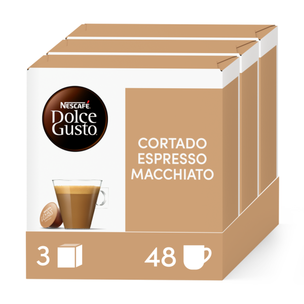 Voordeelverpakking Cortado 3x16 Capsules