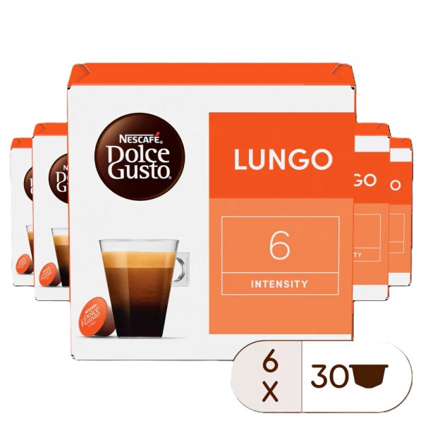 Voordeelverpakking Lungo 6x30 Capsules