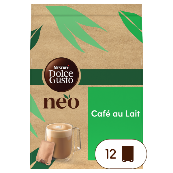 verpakking van NEO Café Au Lait sachets