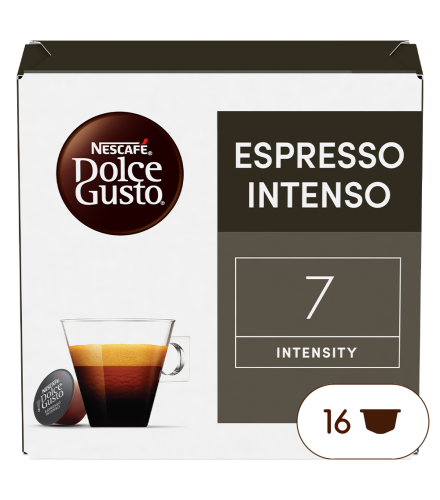 Doos van 16 NESCAF&Eacute; Dolce Gusto Espresso Intenso 16 Capsules capsules