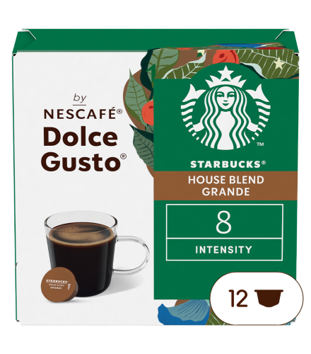 Doos van 12 NESCAF&Eacute; Dolce Gusto Starbucks&reg; House Blend 12 Capsules capsules