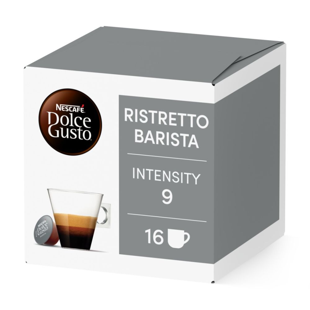 
Doos van 16 NESCAFÉ Dolce Gusto Ristretto Barista 16 Capsules capsules
