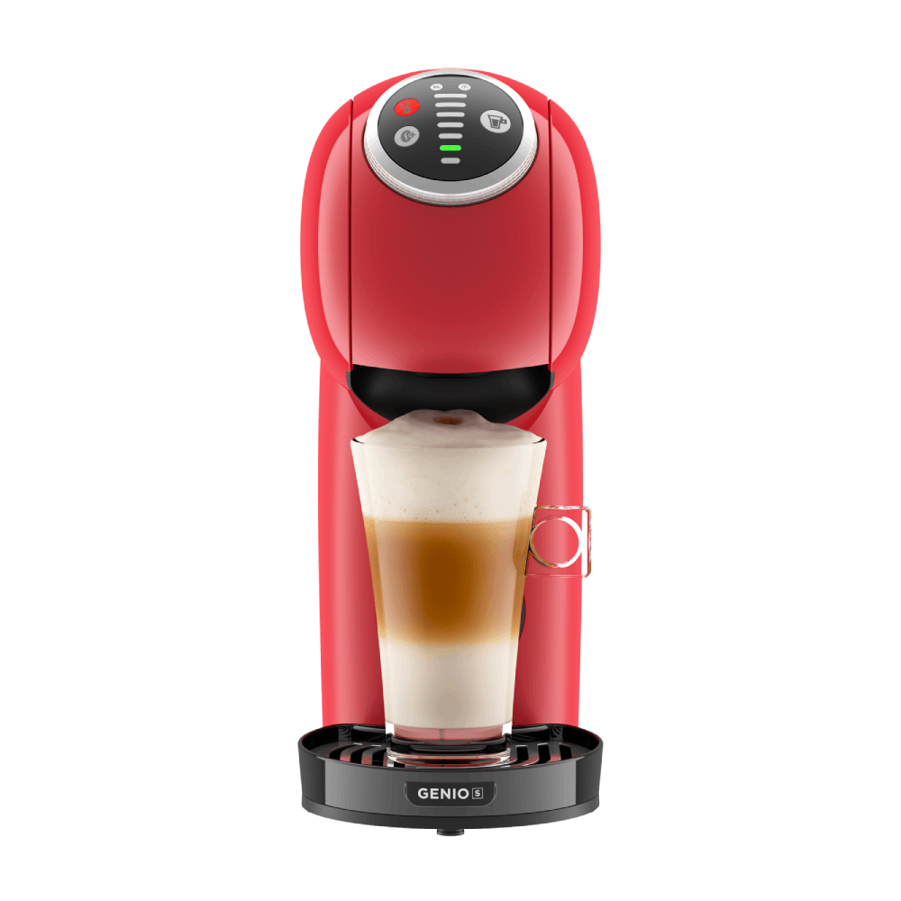 NESCAFÉ Dolce Gusto Genio S Plus Rood Automatisch Van Krups® koffiemachine - voorkant