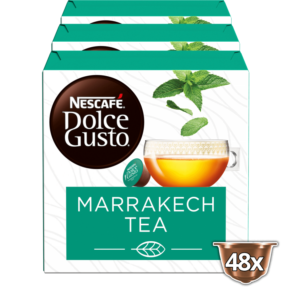 Marrakesh Tea voordeelpack 48 capsules NESCAFÉ Dolce Gusto