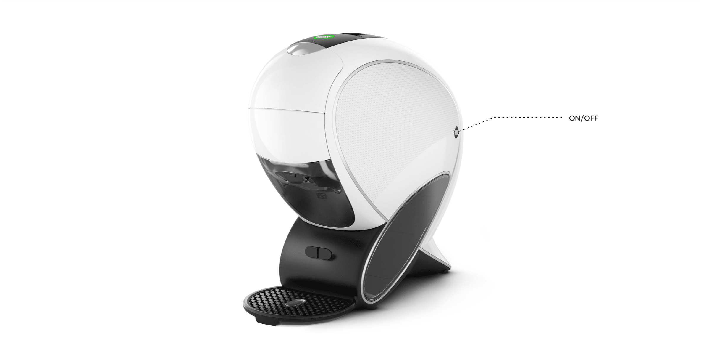 Startknop bij NEO koffiemachine