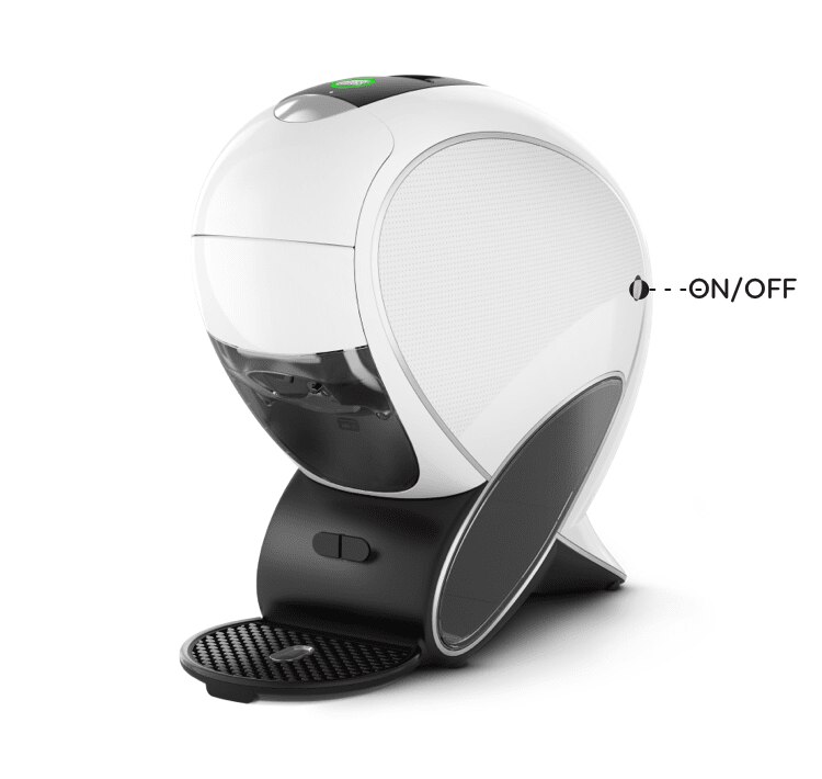 Startknop bij NEO koffiemachine