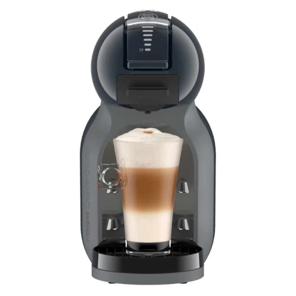 Vooraanzicht van de Mini Me 2 met een latte