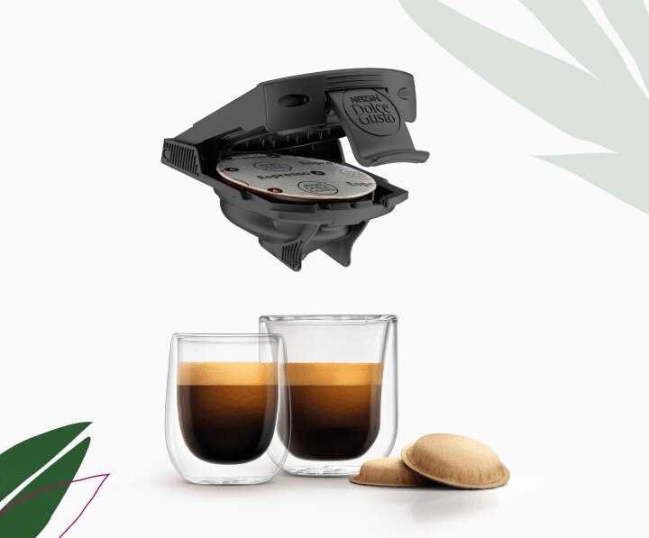 NEO Start Adapter met twee thuiscomposteerbare koffiepads